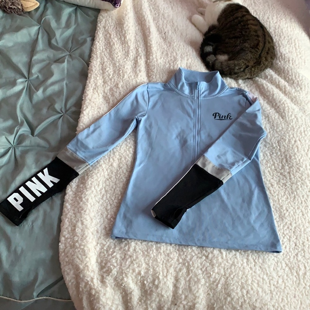 PINK by Victoria Secret half zip jacket